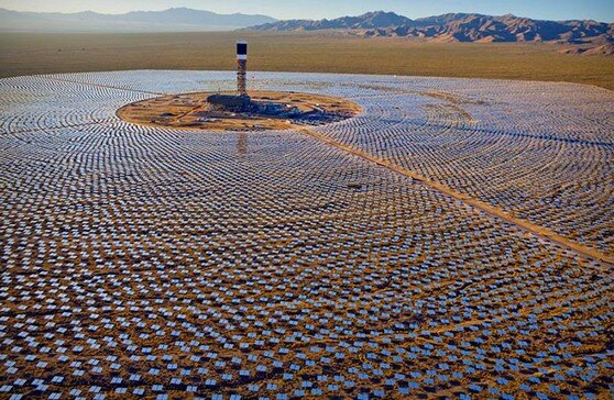 Самая крупная электростанция в мире, работающая от энергии Солнца